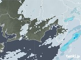 2021年10月22日の静岡県の雨雲レーダー
