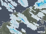 2021年10月22日の山口県の雨雲レーダー