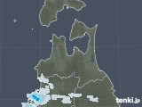 2021年10月24日の青森県の雨雲レーダー