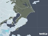 2021年10月25日の千葉県の雨雲レーダー