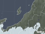 2021年10月25日の新潟県の雨雲レーダー