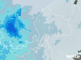 2021年10月25日の福井県の雨雲レーダー