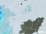 2021年10月25日の岐阜県の雨雲レーダー