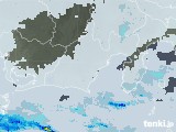 2021年10月25日の静岡県の雨雲レーダー