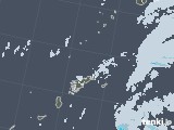 2021年10月25日の鹿児島県(奄美諸島)の雨雲レーダー