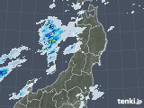 2021年10月27日の東北地方の雨雲レーダー