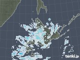 2021年10月28日の北海道地方の雨雲レーダー