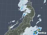 2021年10月31日の東北地方の雨雲レーダー