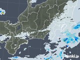 2021年10月31日の東海地方の雨雲レーダー