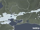 2021年10月31日の愛知県の雨雲レーダー