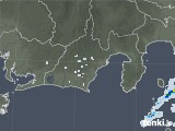 2021年11月01日の静岡県の雨雲レーダー