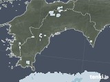 2021年11月01日の高知県の雨雲レーダー