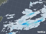 2021年11月13日の沖縄地方の雨雲レーダー