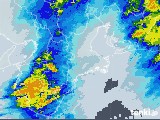 2021年11月22日の三重県の雨雲レーダー