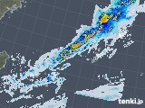 2021年11月30日の沖縄地方の雨雲レーダー