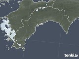 2021年12月01日の高知県の雨雲レーダー