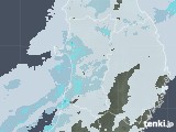 2021年12月04日の秋田県の雨雲レーダー