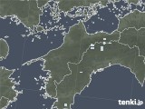 2021年12月08日の愛媛県の雨雲レーダー