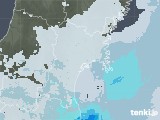 雨雲レーダー(2021年12月08日)