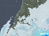 2021年12月08日の山形県の雨雲レーダー