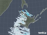 2021年12月13日の北海道地方の雨雲レーダー