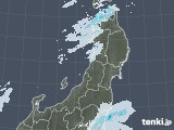 2021年12月14日の東北地方の雨雲レーダー