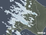 2021年12月18日の道央の雨雲レーダー