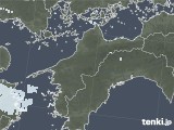 2021年12月21日の愛媛県の雨雲レーダー