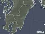 2021年12月23日の宮崎県の雨雲レーダー