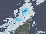 2021年12月29日の東北地方の雨雲レーダー