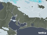 2021年12月30日の愛知県の雨雲レーダー