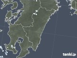 2021年12月30日の宮崎県の雨雲レーダー