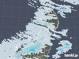 2021年12月31日の東北地方の雨雲レーダー