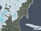 2022年01月03日の宮城県の雨雲レーダー
