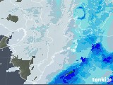 2022年01月11日の三重県の雨雲レーダー