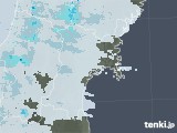 2022年01月12日の宮城県の雨雲レーダー