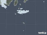 2022年01月13日の東京都(伊豆諸島)の雨雲レーダー