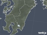 2022年01月17日の宮崎県の雨雲レーダー