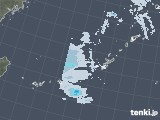 2022年01月22日の沖縄地方の雨雲レーダー