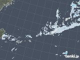 2022年01月24日の沖縄地方の雨雲レーダー