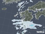 2022年01月24日の九州地方の雨雲レーダー