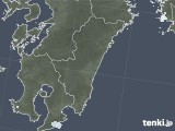 2022年01月25日の宮崎県の雨雲レーダー
