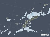 2022年01月28日の沖縄県の雨雲レーダー