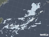 2022年01月30日の沖縄地方の雨雲レーダー