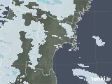 2022年02月02日の宮城県の雨雲レーダー