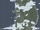 2022年02月08日の秋田県の雨雲レーダー