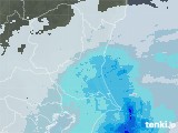 雨雲レーダー(2022年02月13日)