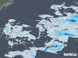 2022年02月18日の沖縄地方の雨雲レーダー