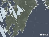 2022年02月20日の宮崎県の雨雲レーダー