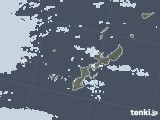 2022年02月21日の沖縄県の雨雲レーダー